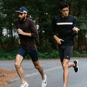 Brand new with tags- Tracksmith Reggie Half Tight. Black/lined